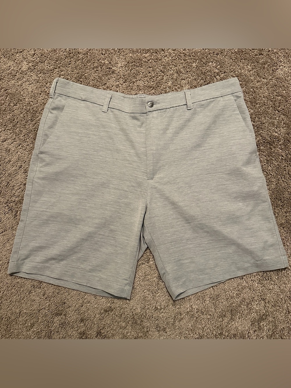 Callaway Men’s 40 Gray Performance Stretch Golf Shorts Active Waistband
